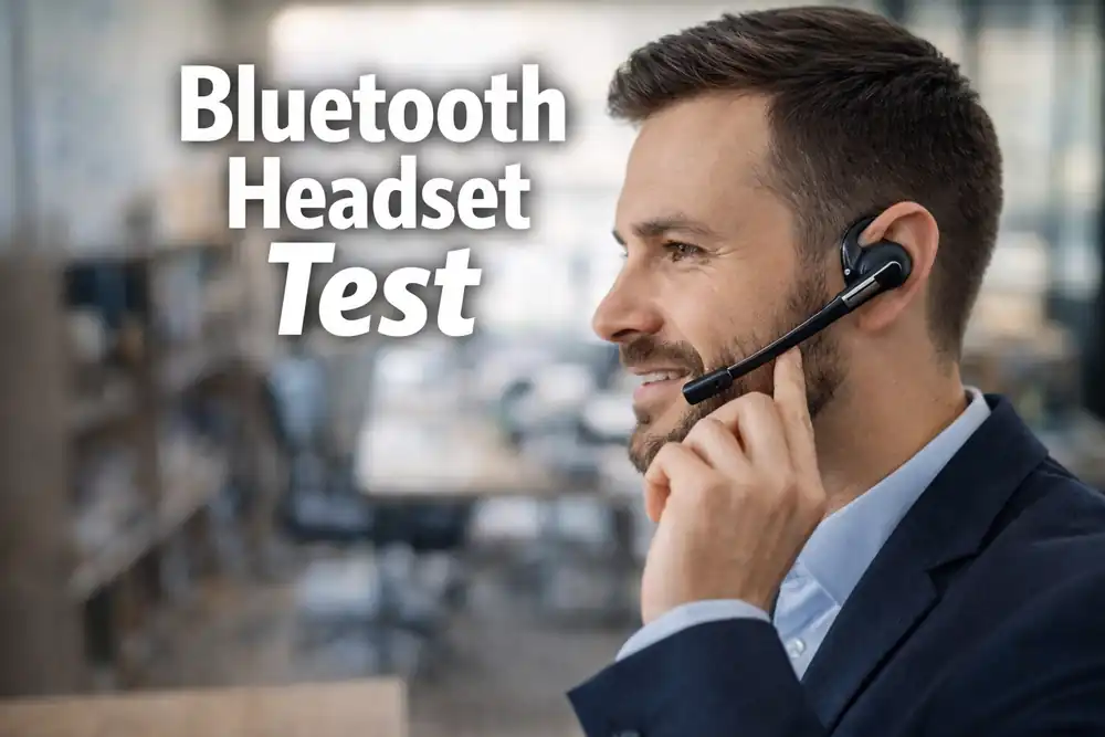 bluetooth headset test