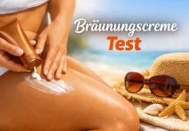 bräunungscreme test