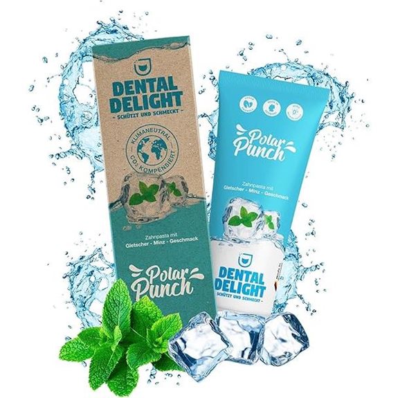 Dental Delight Polar Punch Vegane Minz-Zahnpasta (1 Pack)