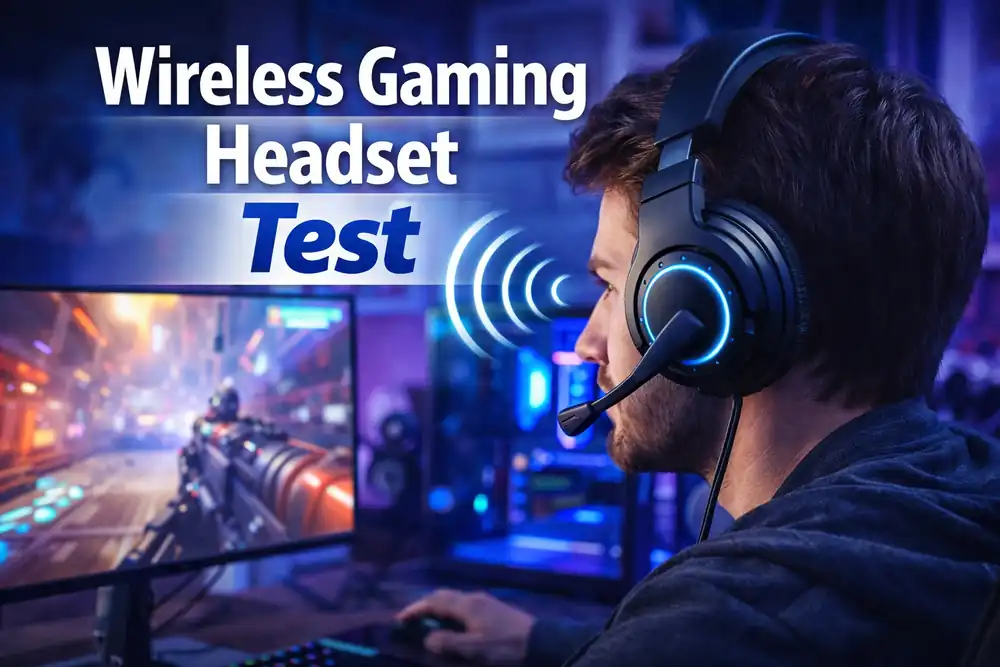 wireless gaming headset test