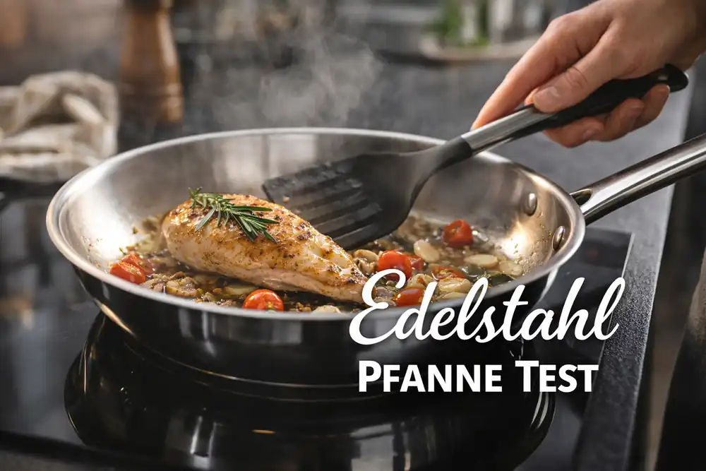 Edelstahl Pfanne Test 2026